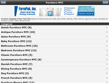 Tablet Screenshot of furniture-nyc.com